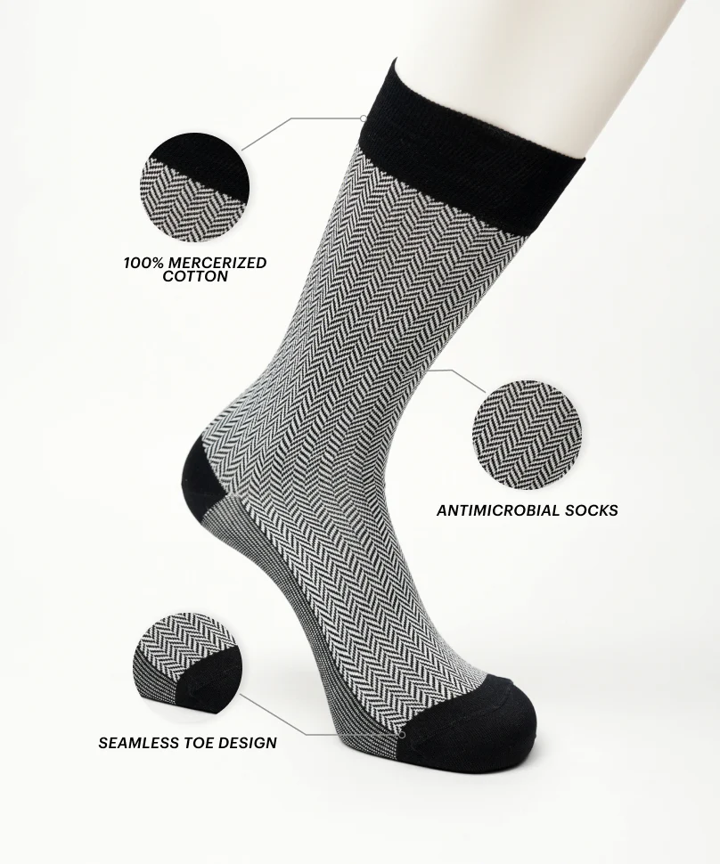 Black Herringbone - Image 2