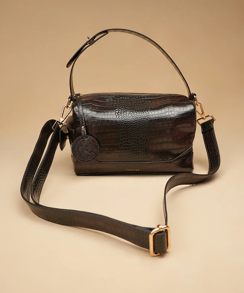 Bonbon Croco - Brown - Image 9