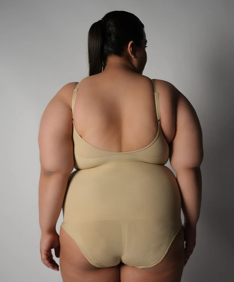 Brief Bodysuit - Nude - Image 3