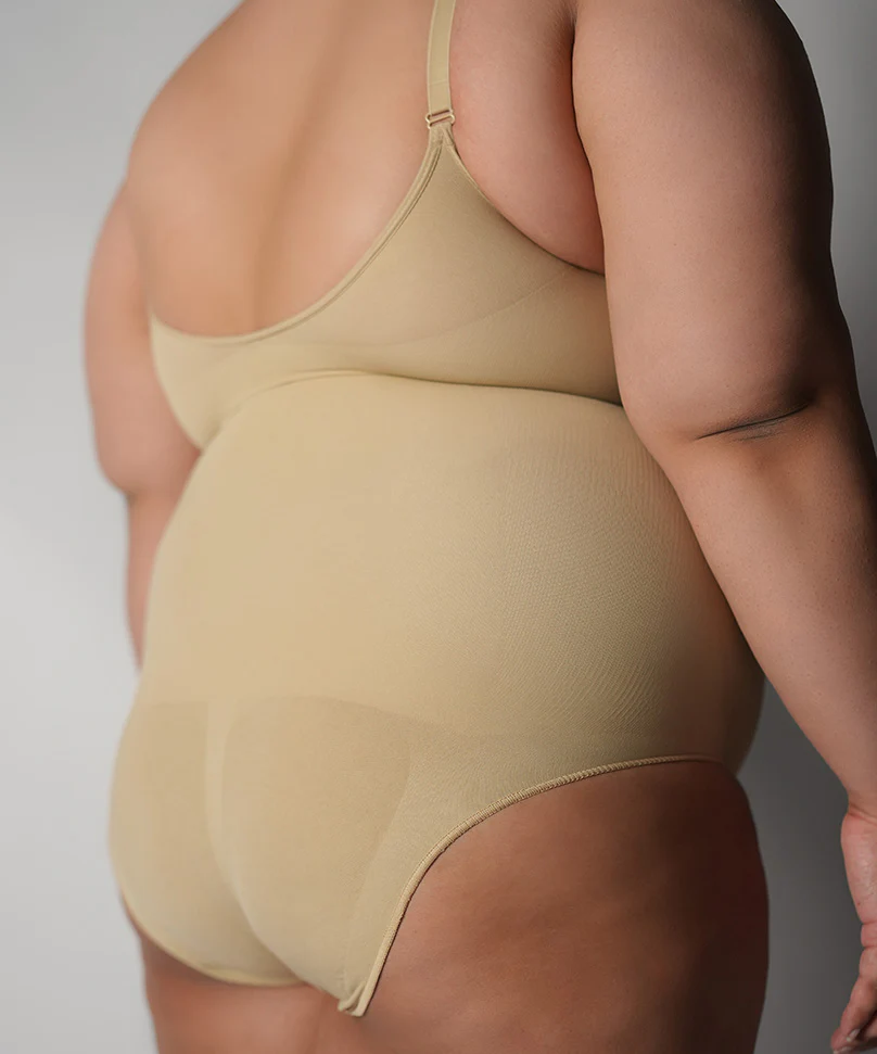 Brief Bodysuit - Nude - Image 4