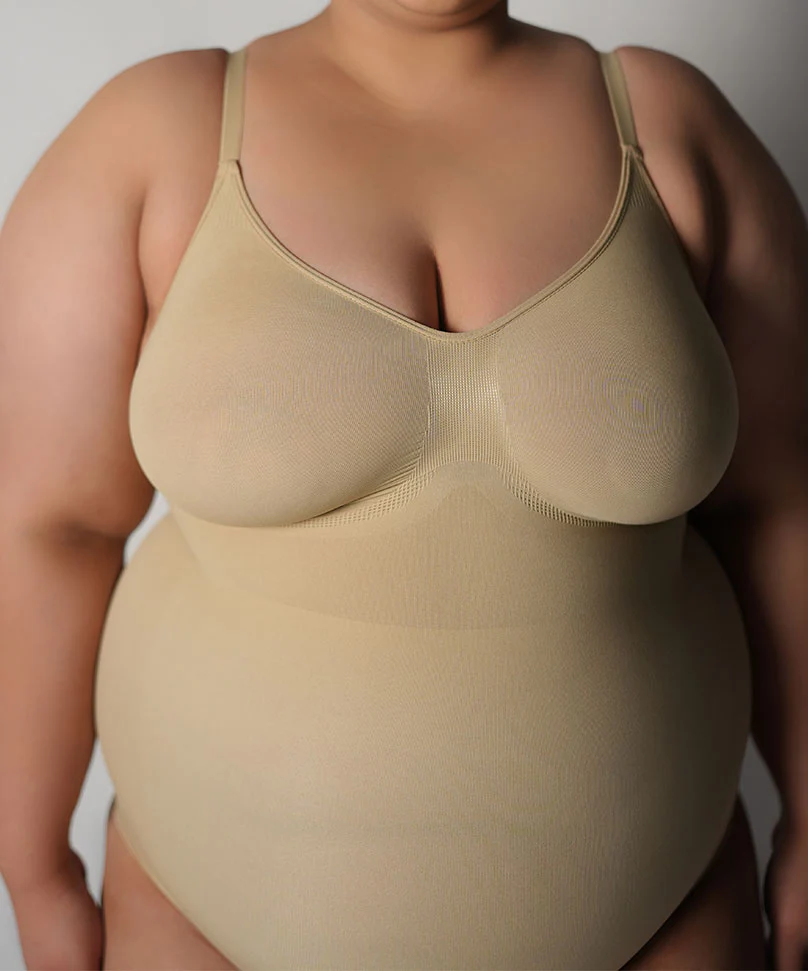 Brief Bodysuit - Nude - Image 5
