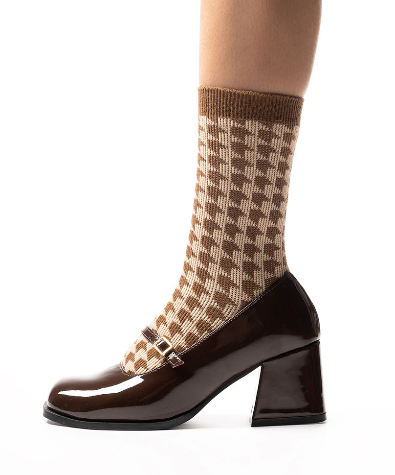 Brown Houndstooth - Image 3