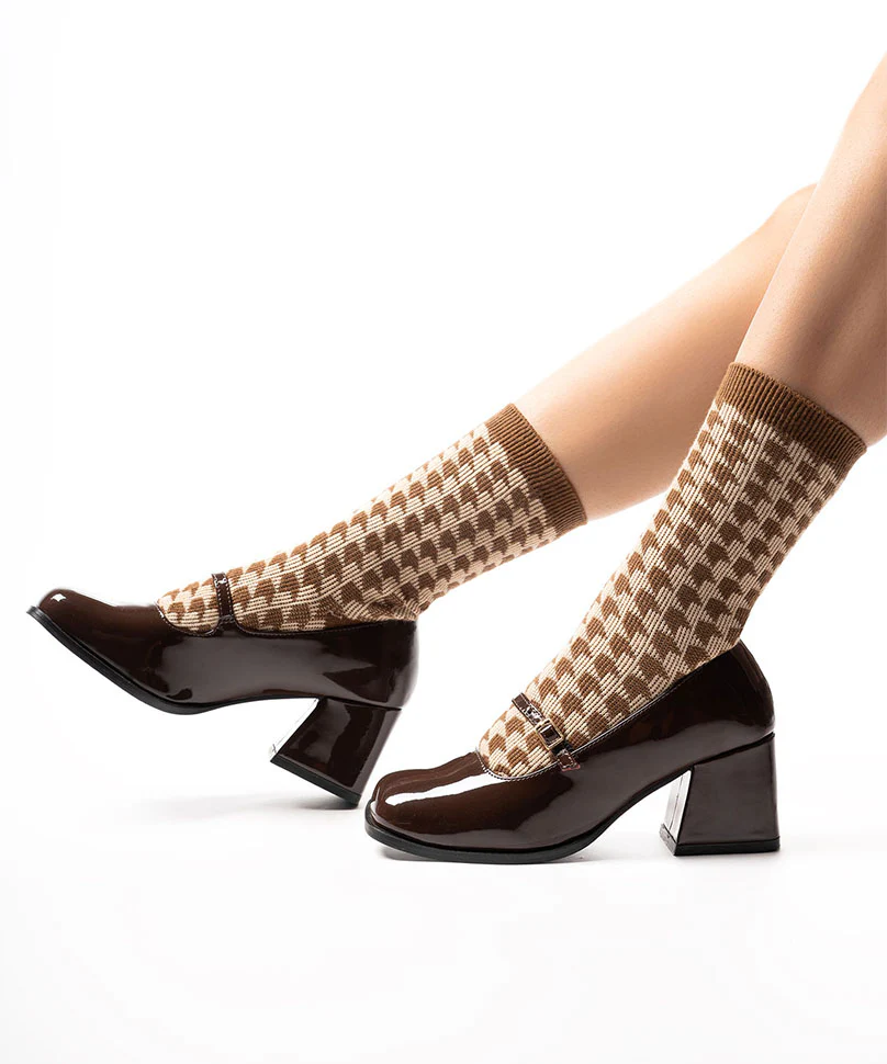 Brown Houndstooth - Image 4