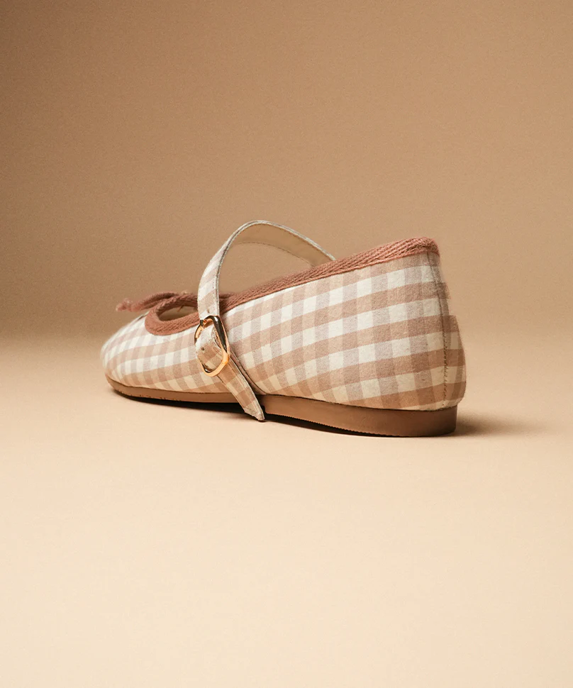 Dorothy Check Beige - Image 6