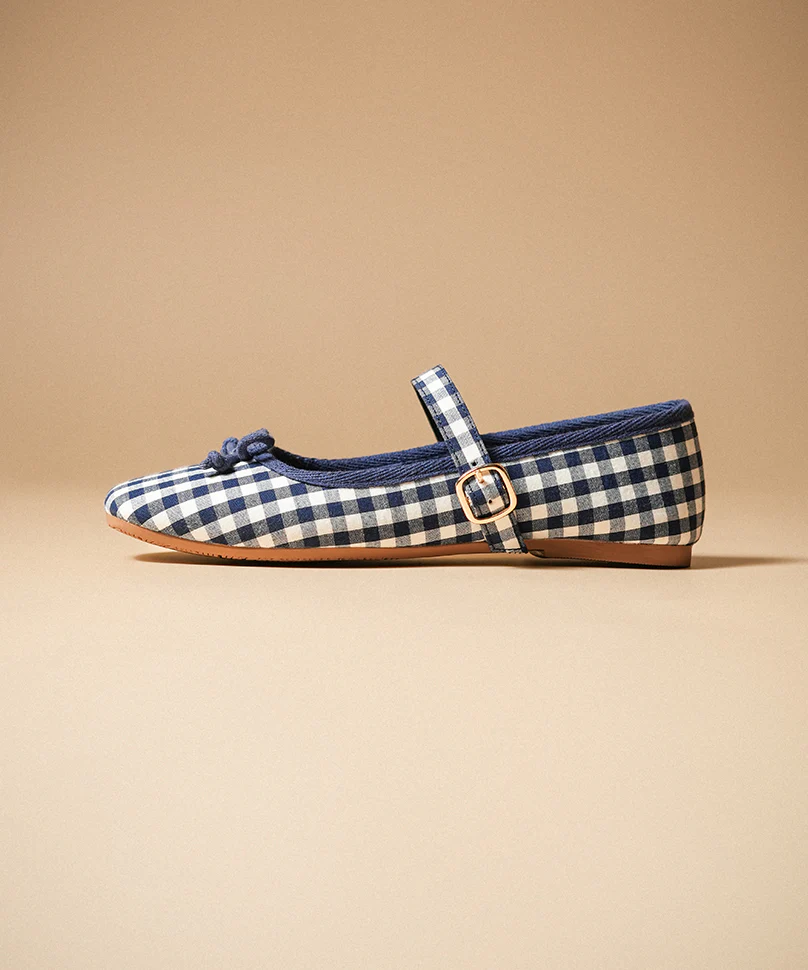 Dorothy Gingham Navy Blue