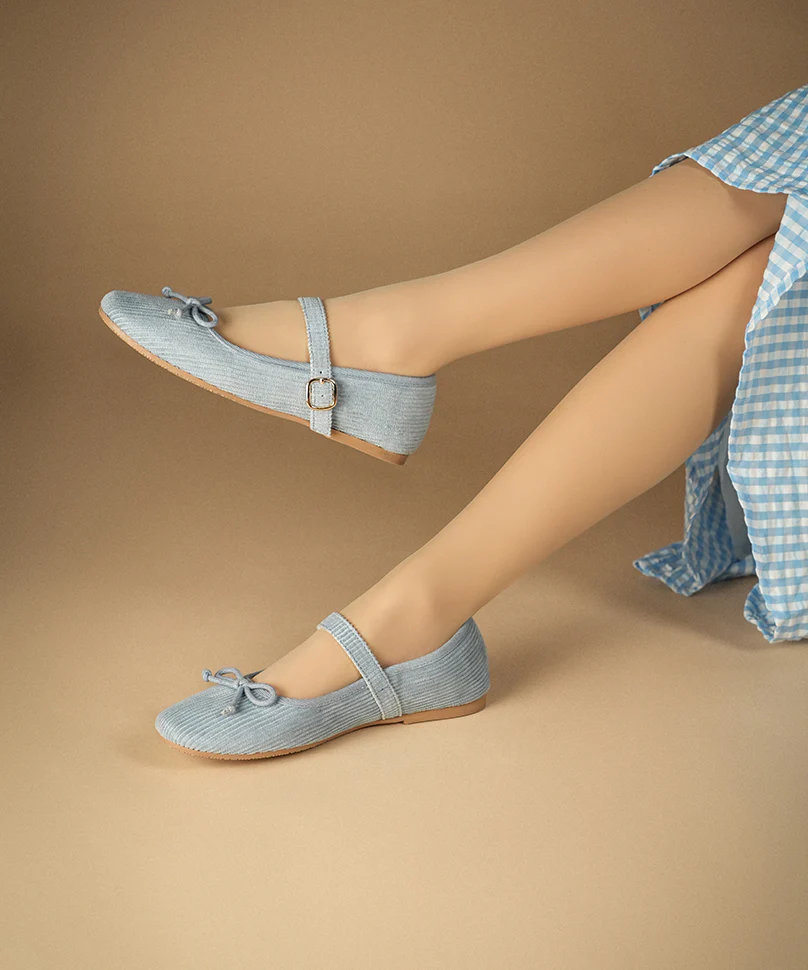 Dorothy Corduroy Blue - Image 2