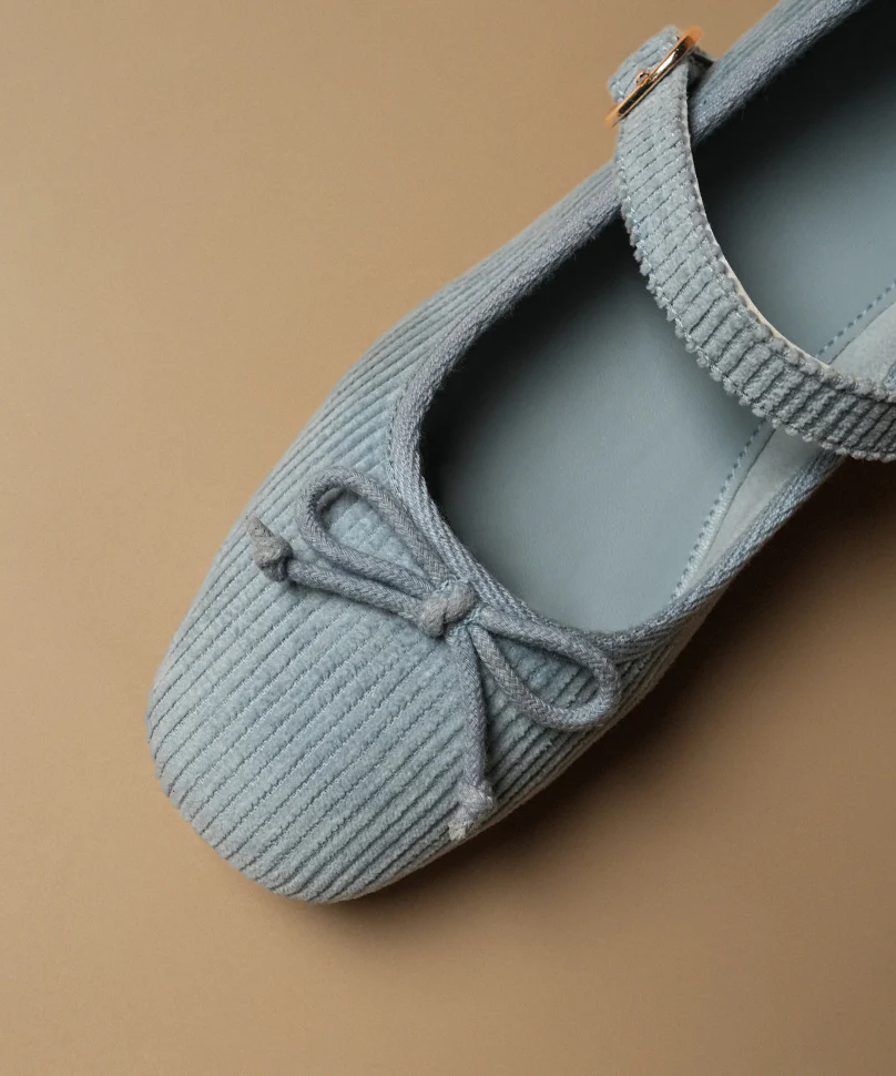 Dorothy Corduroy Blue - Image 3