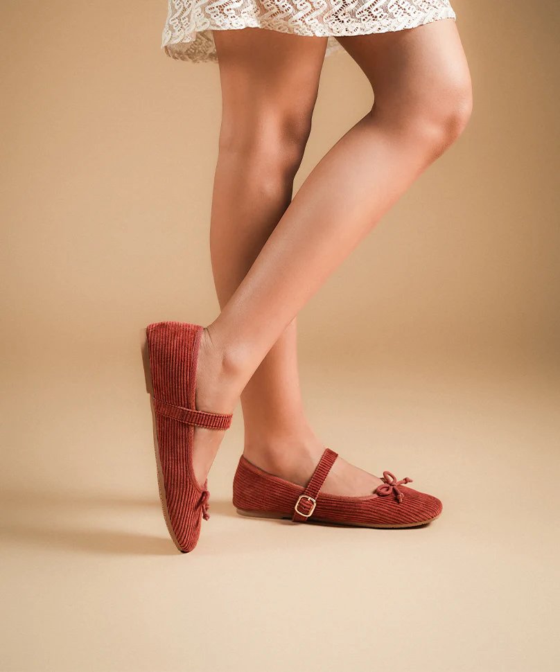Dorothy Corduroy Rust - Image 5