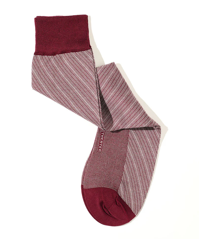 Maroon Barber Stripes - Image 2