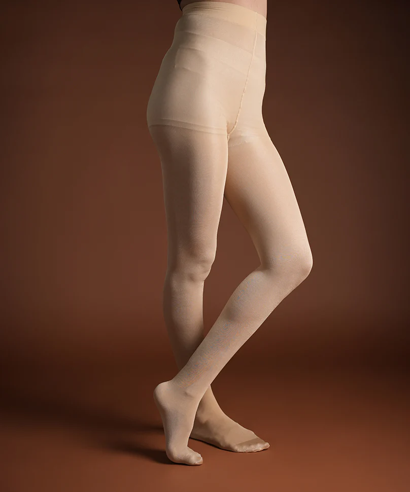 Nude Sheer Glossy Stockings