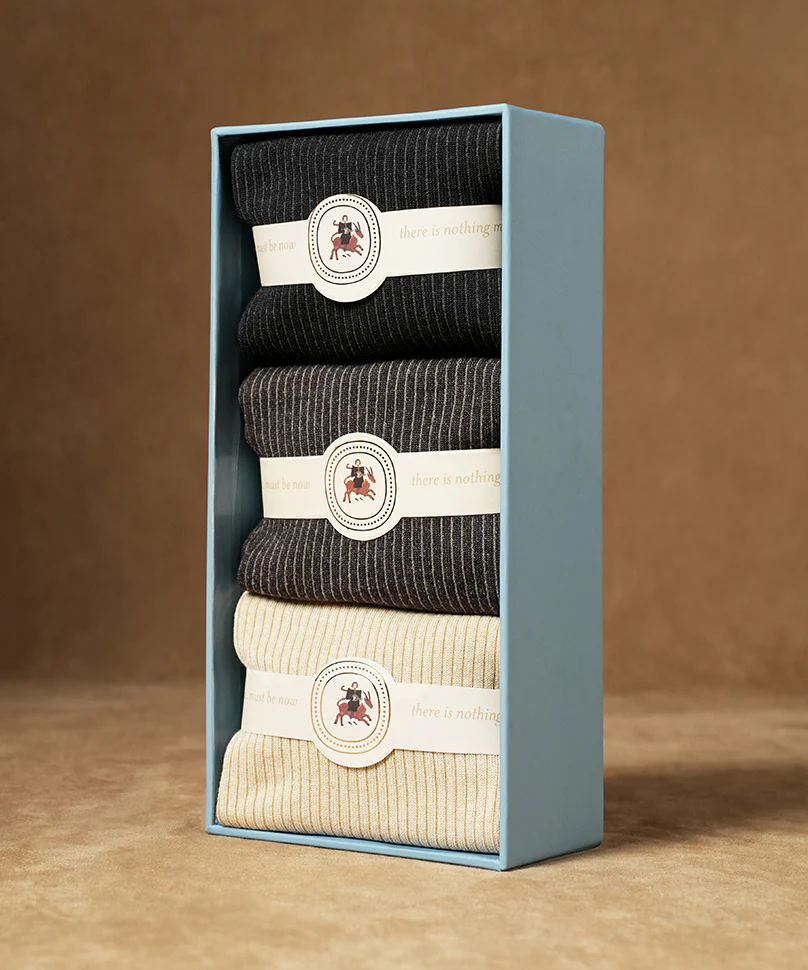 Pinstripe Box of 3 Uno - Image 3