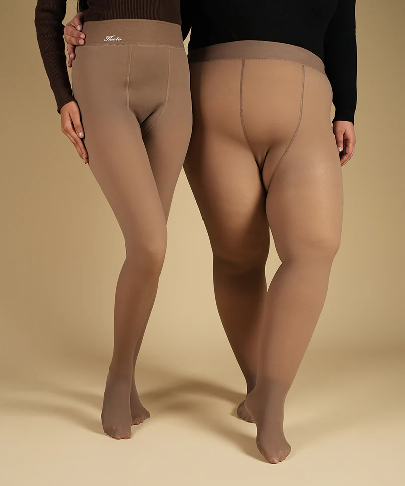 Sheer Fur Stockings Nude - Image 6